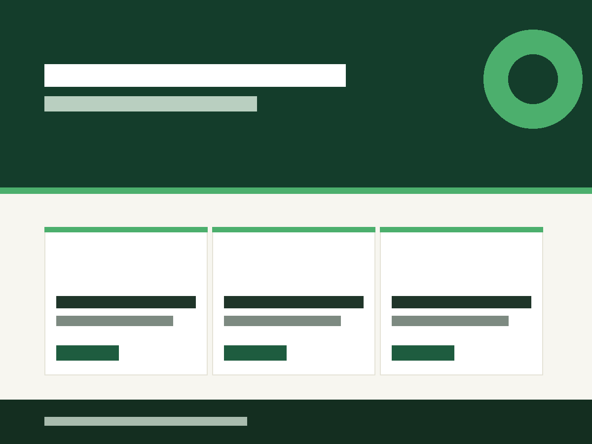 Green Team theme screenshot